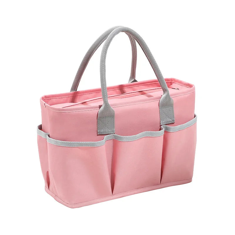 Thermal Insulation Lunch Bag Large Capacity Multifunctional Handbag Outdoor Picnic Thermos Baby Diaper Bottle Storage Mummy Bags